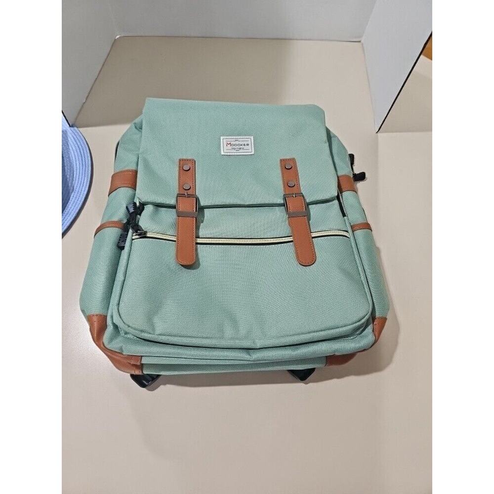 Modoker Fashionbag Backpack Computer Bag Green NWOT